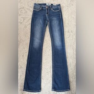 Daytrip Virgo Bootcut Jeans 26XXL Extra Long Medium Wash Buckle Denim
